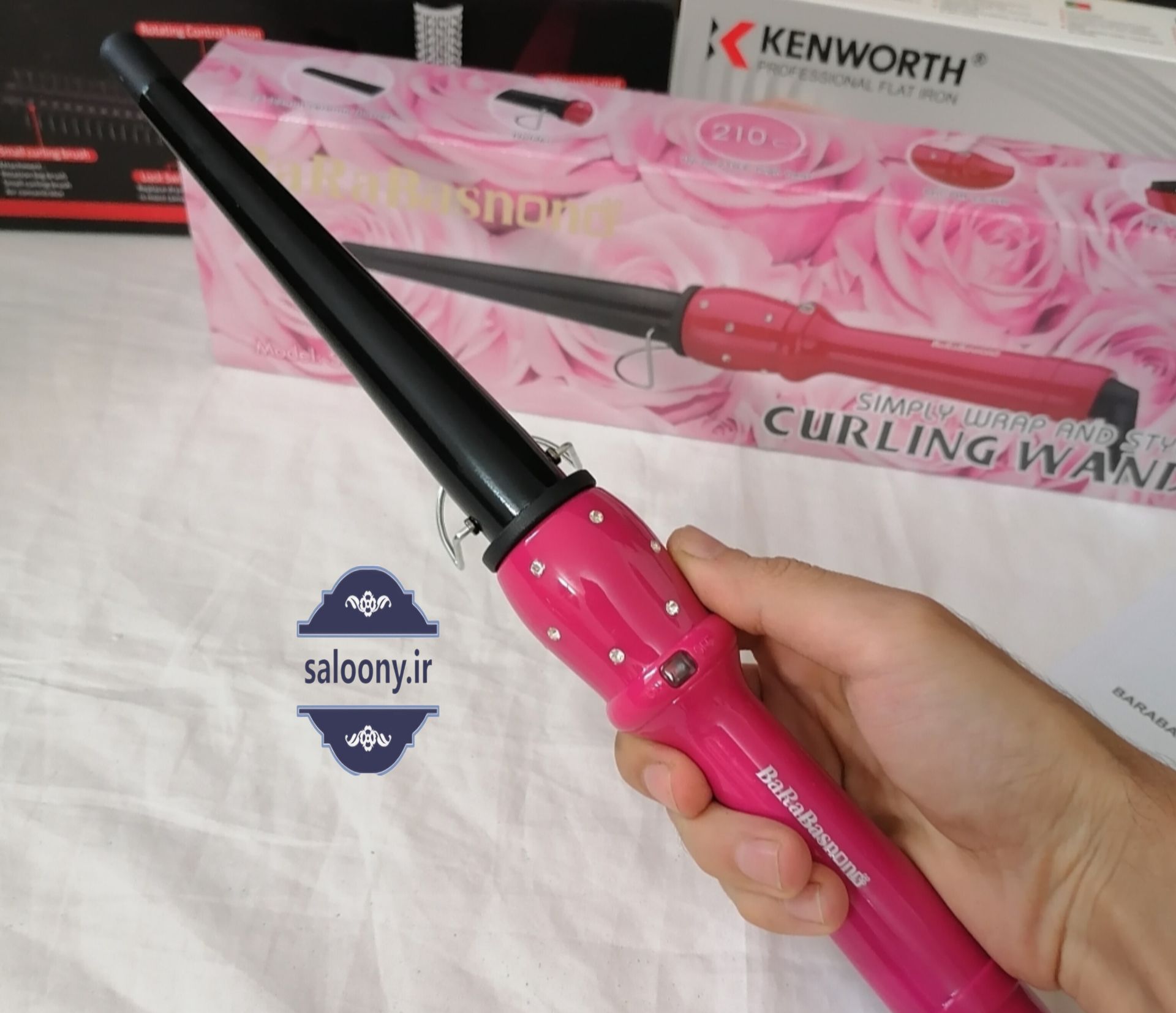 فر مو مخروطی بابلیس بارا باس نانو Barabasnono | Curling Wand - ST2218